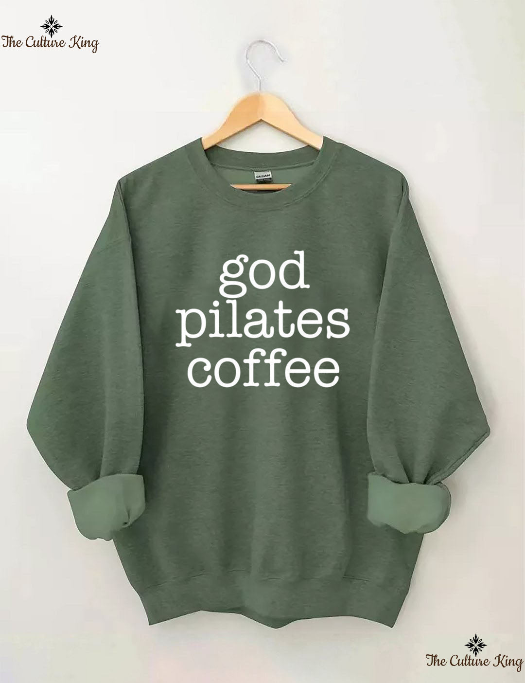 God coffee pilates Sweatshirt