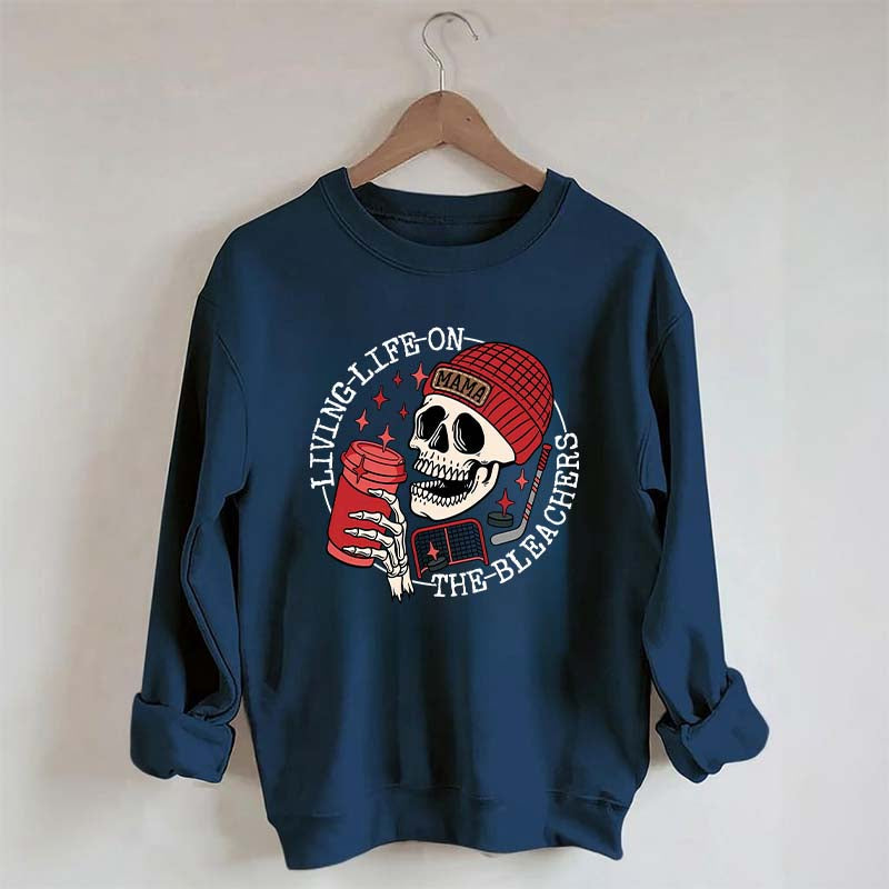 Life on the Bleachers Mom Hockey Sweatshirt
