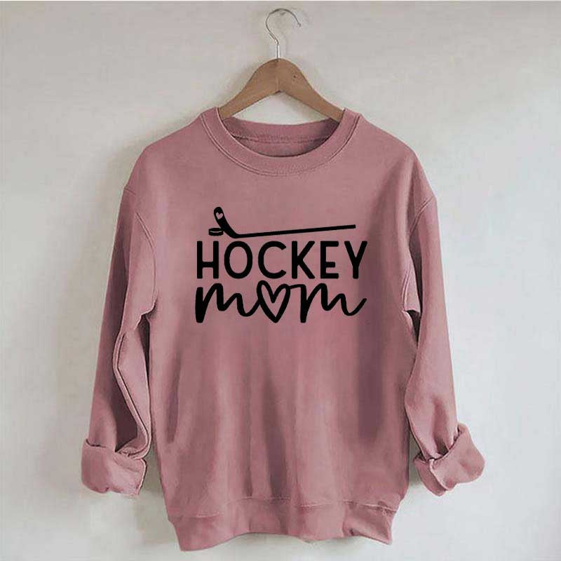 Ice Hockey Vibes Mom Sweatshirt