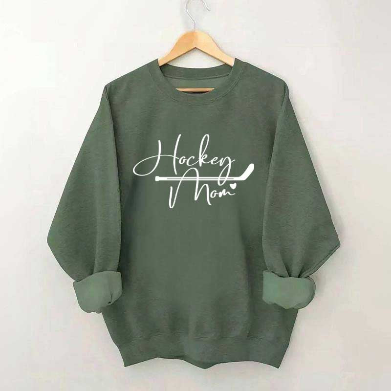 Hockey Mom Crazy Proud Sweatshirt