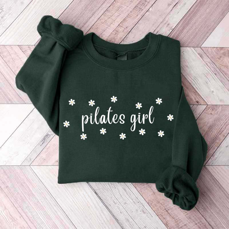 Comfort Colors Pilates Girl Dasiy Sweatshirt