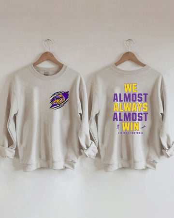 Funny Vikings Football Sweatshirt