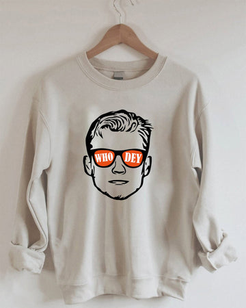 Who Dey Joe Burrow Bengals Sweatshirt