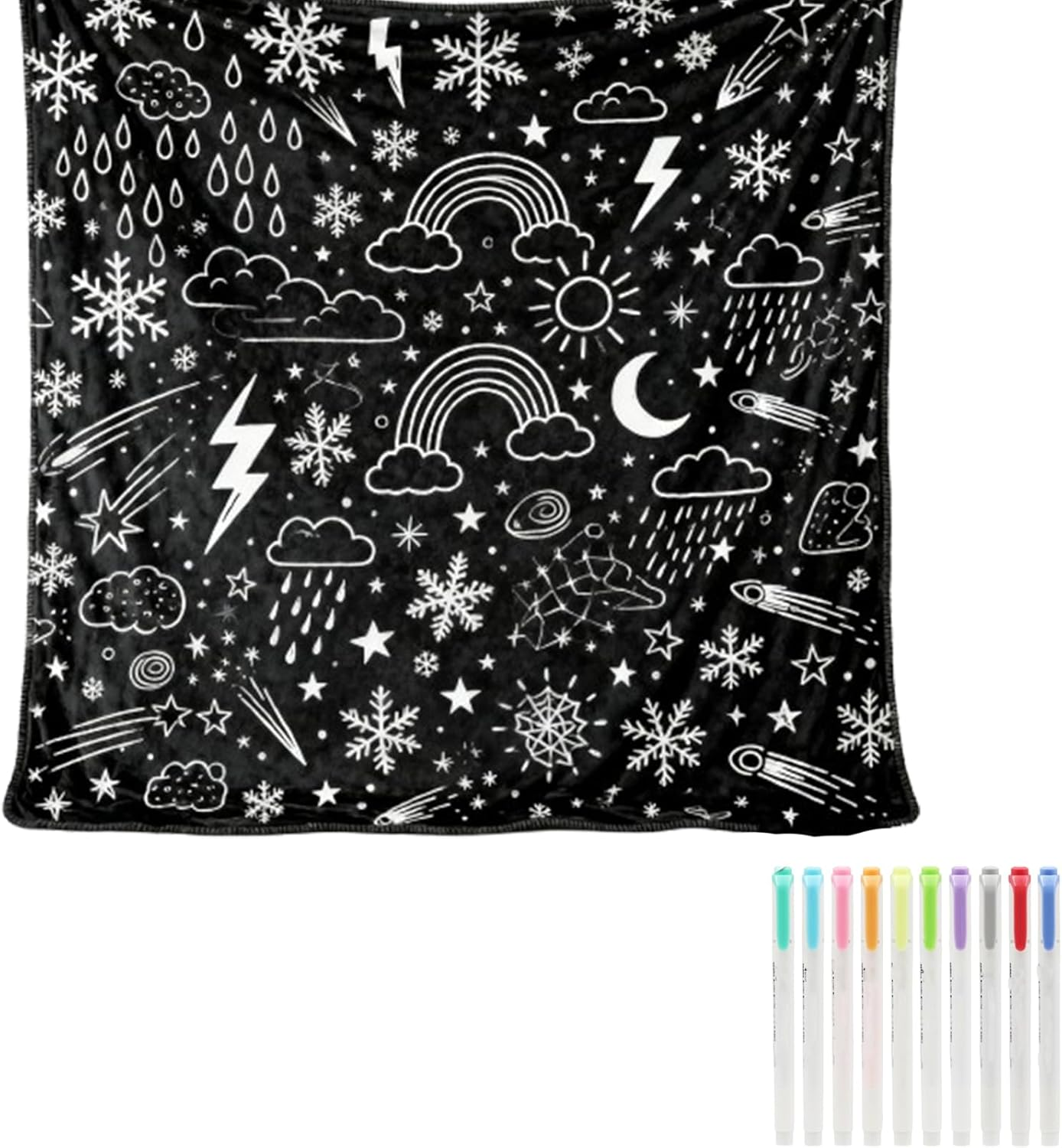 ✨✨Buy 2 Pcs Free Shipping - 🧠The Attention Rebuilder-DIY Coloring Blanket