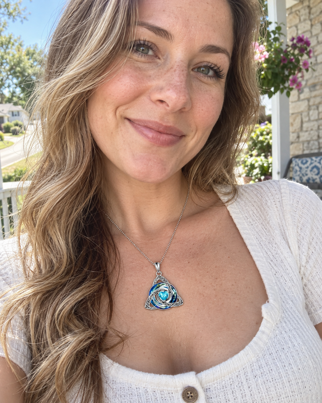 ♾️💖Birthstone Celtic Knot Necklace for Women