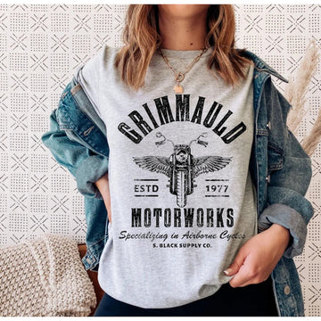 Grimmauld Motor Works Vintage Band Tee
