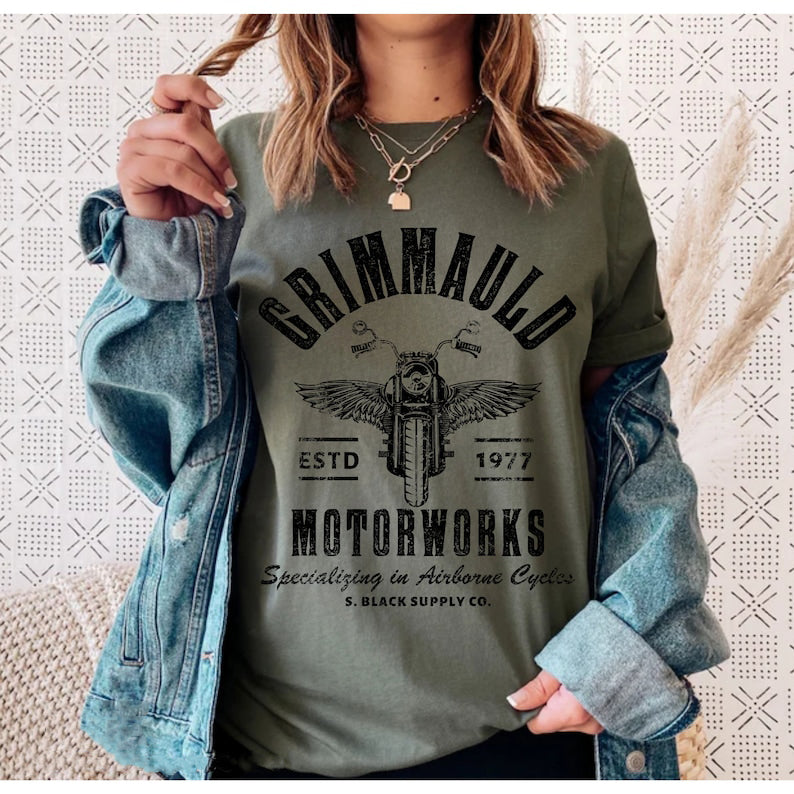 Grimmauld Motor Works Vintage Band Tee