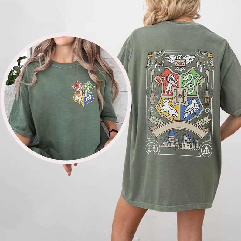 Wizard House 2 sides Shirt