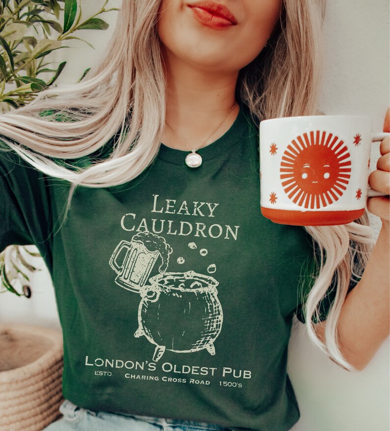 Leaky Cauldron Wizard HP Shirt