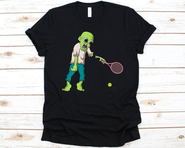Zombie Playing Tennis T-shirts